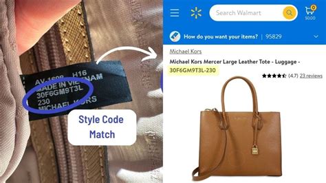 my michael kors purse doesn't have serial numbers|michael kors bag code.